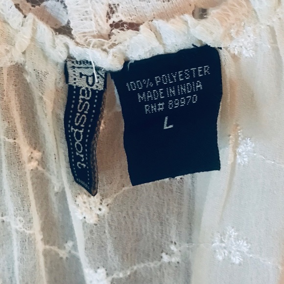 Sheer & Lacey Tank Top - Picture 3 of 3